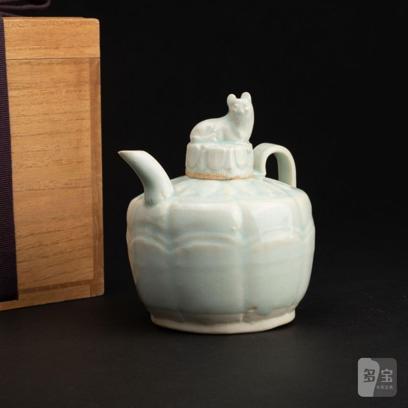    南宋 湖田窯茶壺 - 图1